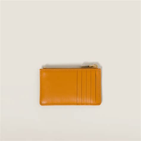 david jones miu miu wallet love envelope|Pomegranate Yellow Leather Envelope Wallet .